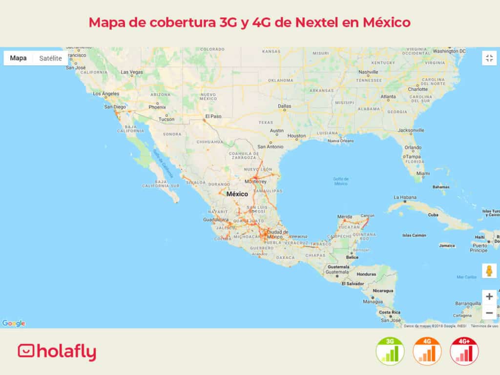 internet mexico cobertura Nextel