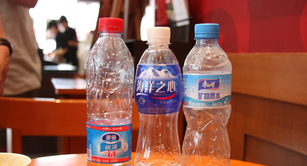 agua embotellada en china para consumir recomendado