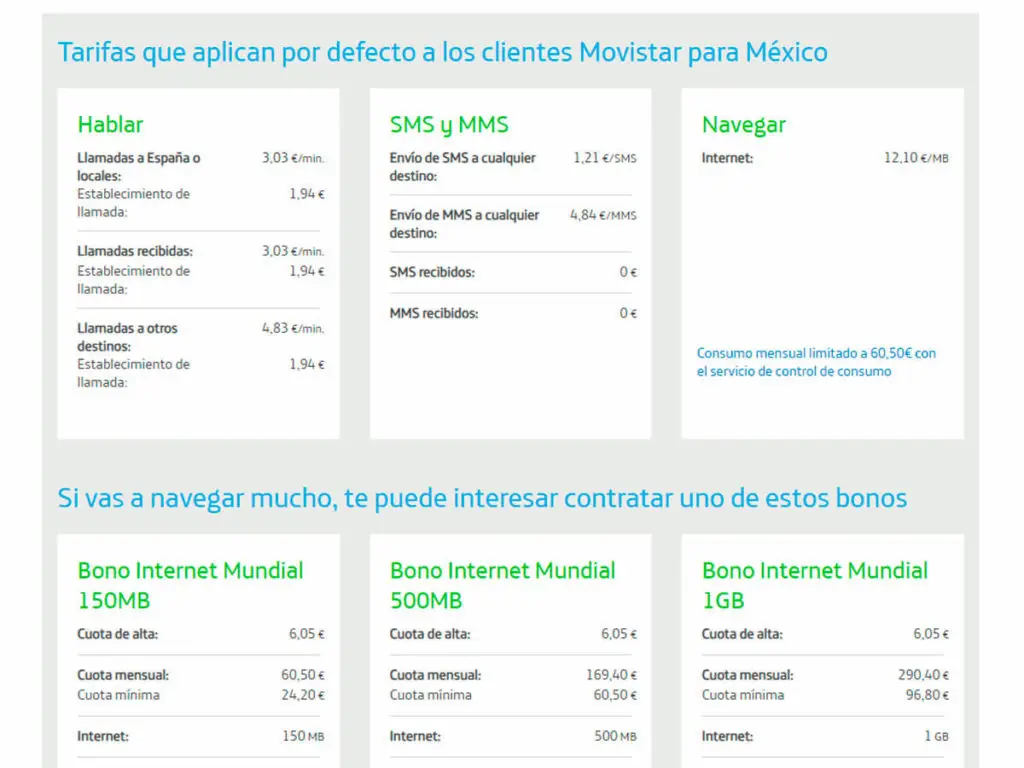 ¿Cómo activar roaming Movistar en México
