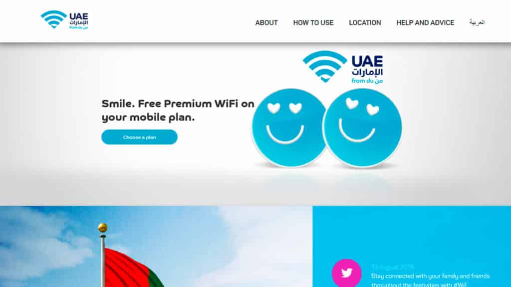 roaming emiratos arabes