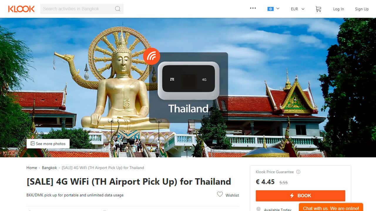 roaming tailandia pocket wifi