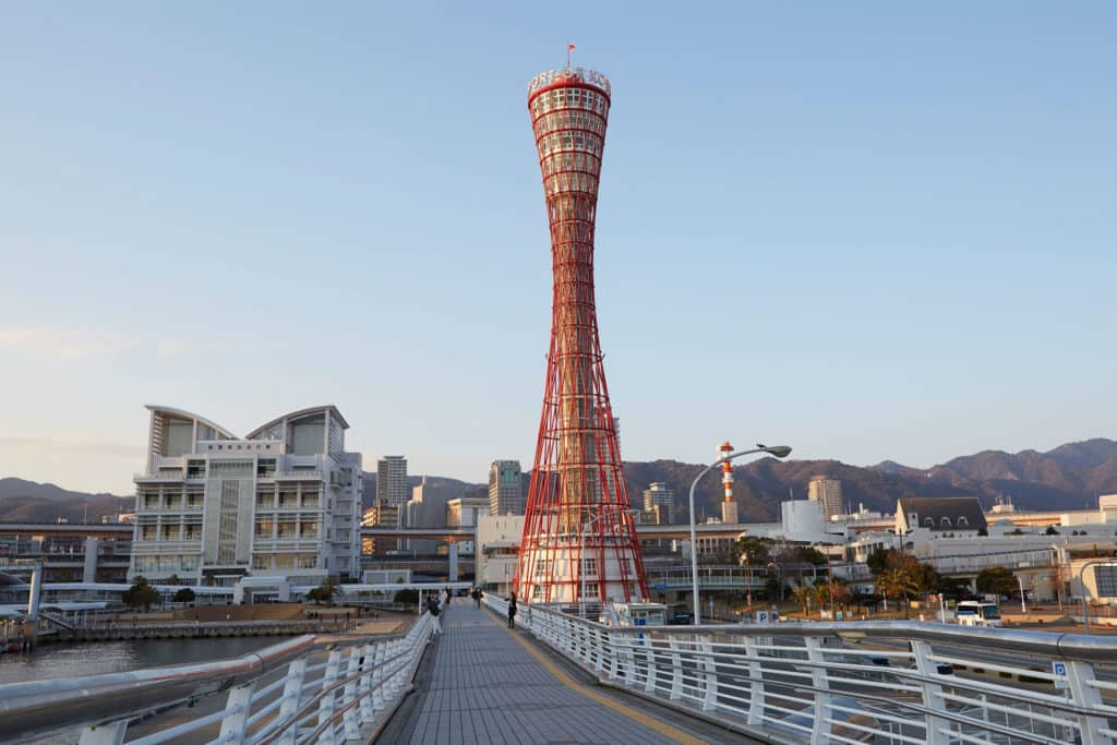 Torre del Puerto de Kobe, monumento japonés