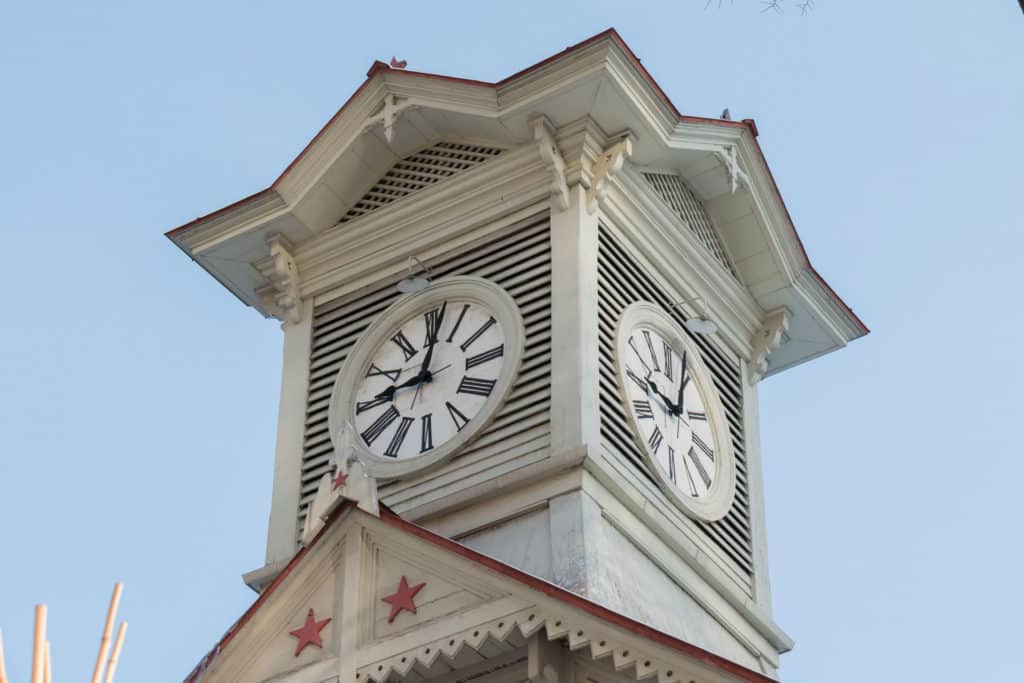 La Torre del Reloj de Sapporo en Japón, monumentos que debes visitar