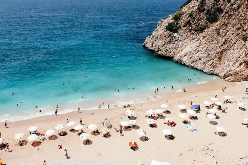Kaputas, playa en Antalya, Turquía, paraíso escondido