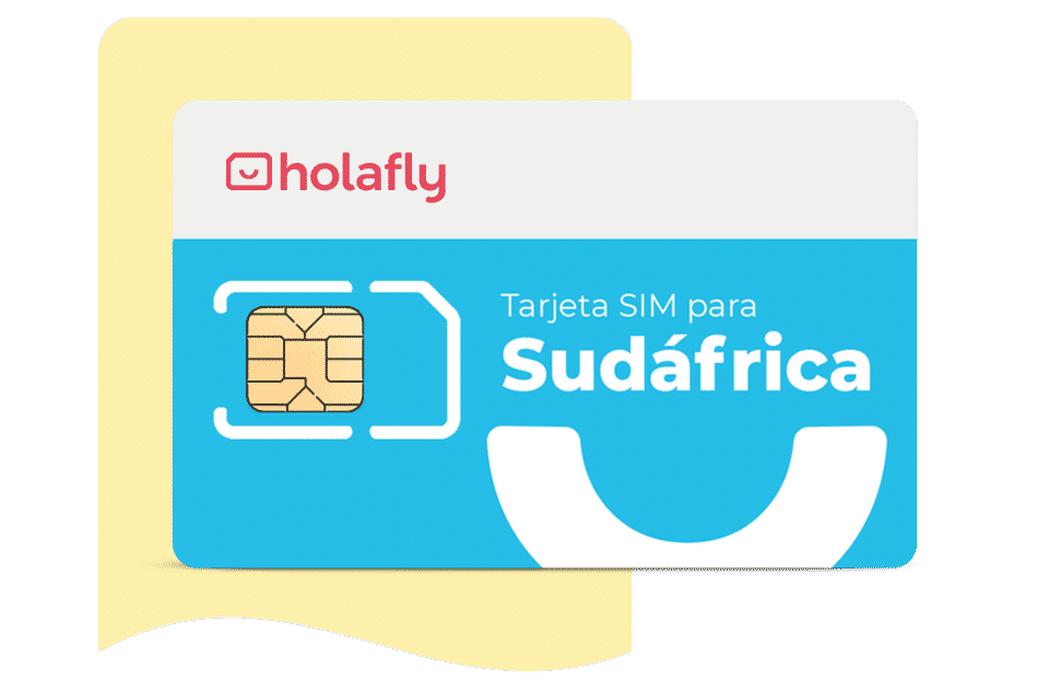 Tarjeta sim de datos internacional Sudáfrica de Holafly
