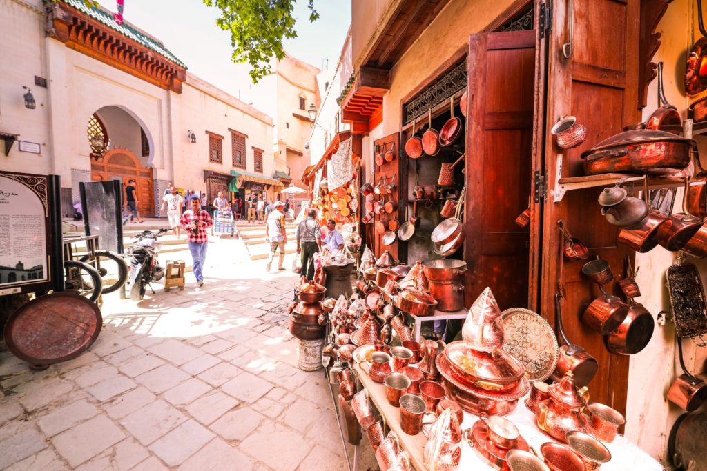 La orfebrería es tradicional de Marruecos