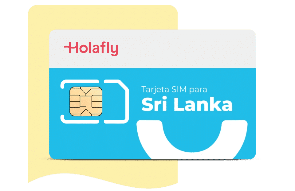 Tarjeta SIM datos Sri Lanka de Holafly