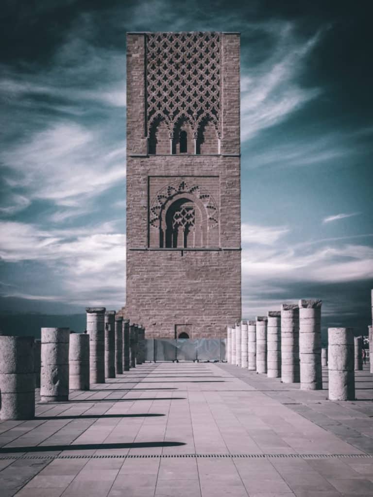 La Torre Hassan, Rabat, ciudades de Marruecos