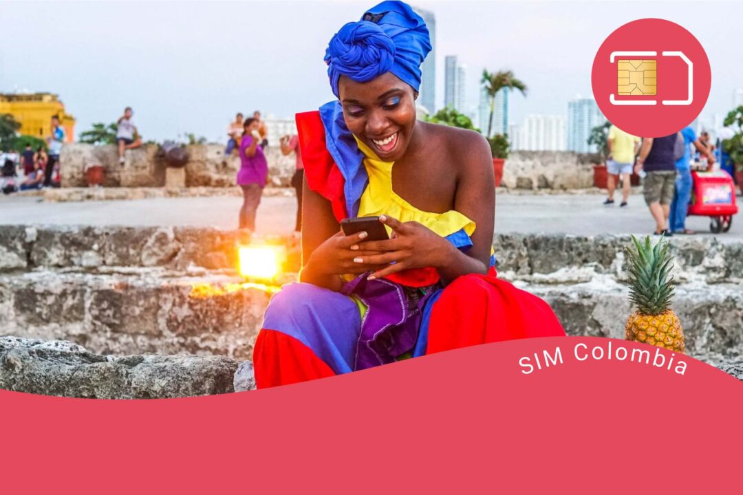 Visita Cartagena en Colombia con una SIM de datos