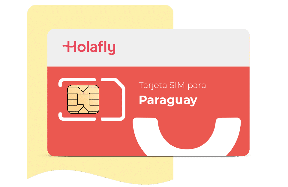 tarjeta sim de datos Paraguay de Holafly
