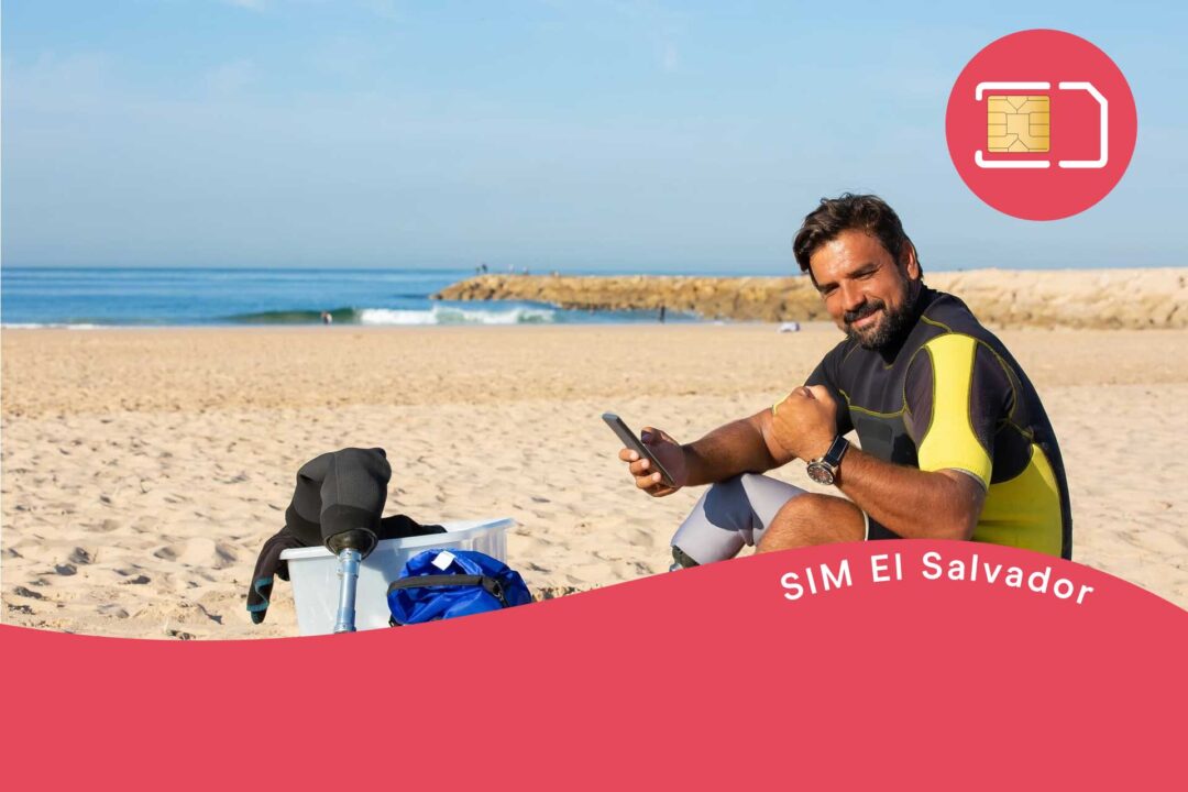 Lleva tu tarjeta SIM para el Salvador y postea tus fotos en la playa