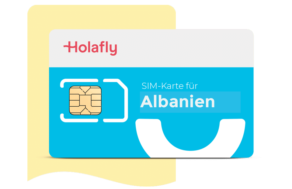 SIM Karte Albanien Holafly