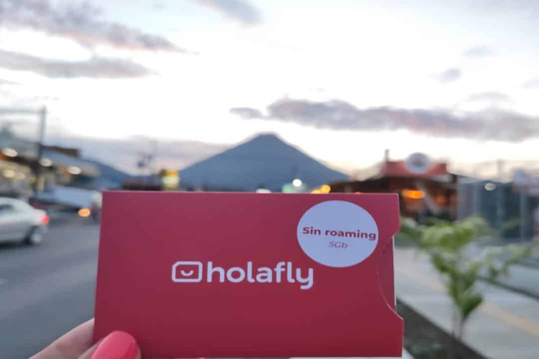 Carte SIM Holafly au Volcan Arenal au Costa Rica, laquelle acheter ?