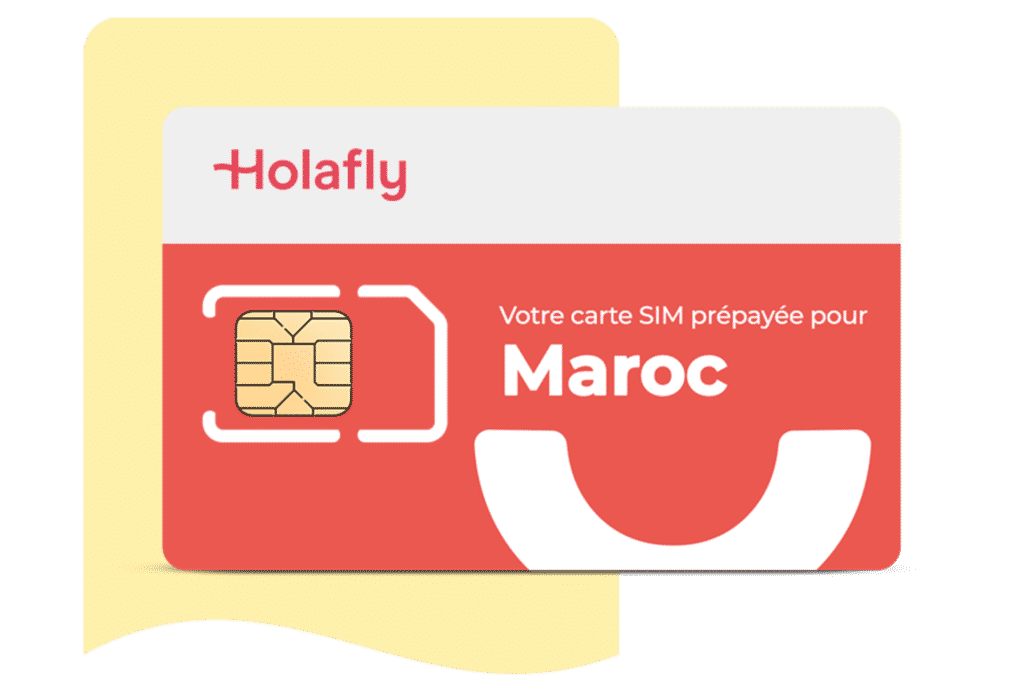 carte SIM prépayée Holalfy pour le Maroc