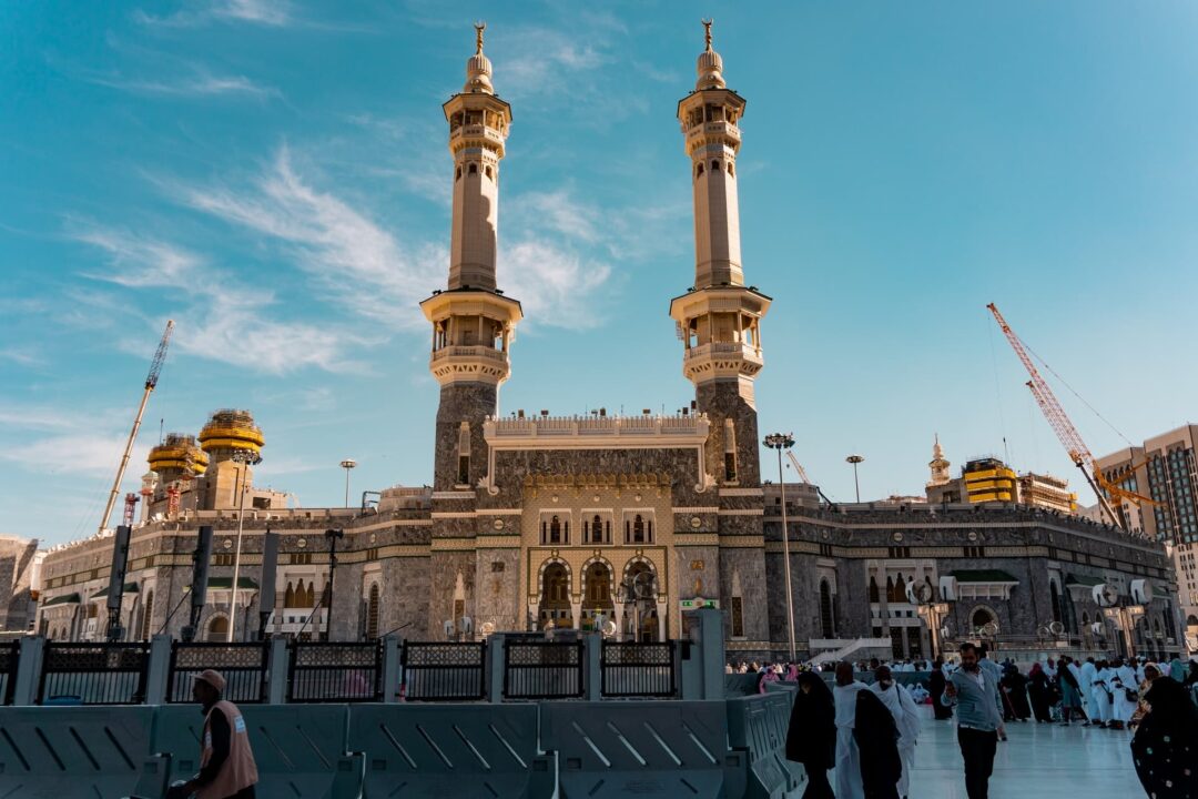 La Mecque, route Al Masjid-Al-Haram (Arabie Saoudite)