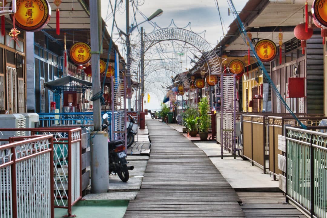 Jetées Clan de Penang, Pengkalan Weld, Georgetown, Géo.